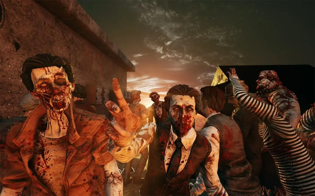 Zombies attack